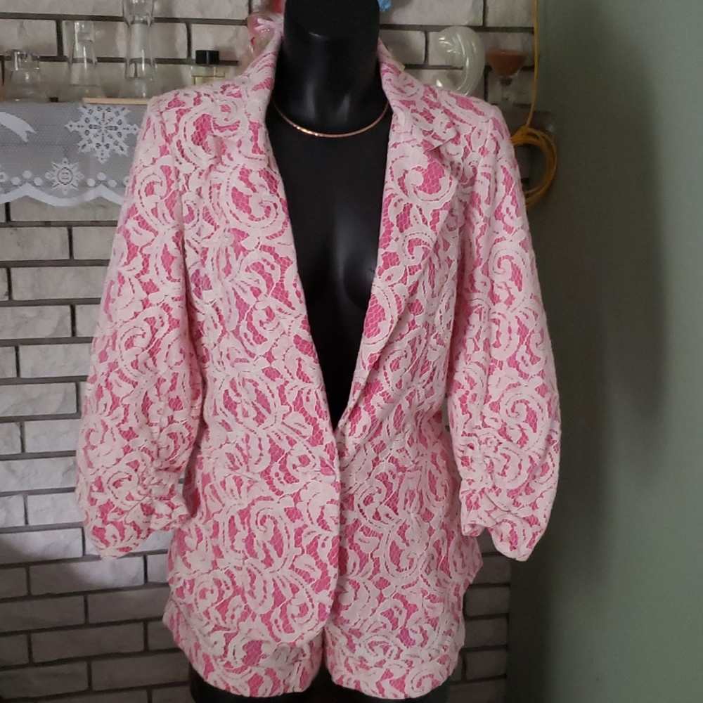 Brand New Tart Collect Lace Lined Jacket & Shorts